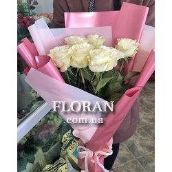 Букет з 7 троянд - Фото 5