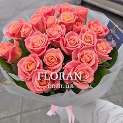 Букет из роз Мисс Пигги - Фото 1