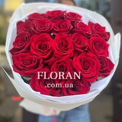 Класичний букет з троянд - Фото 2