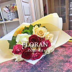 Цветы 11 роз - Фото 1