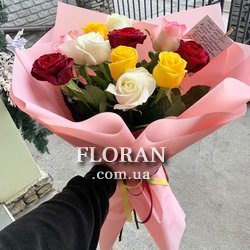Цветы 11 роз - Фото 2