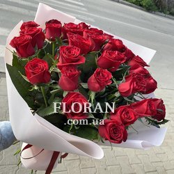 Цветы красные розы - Фото 2