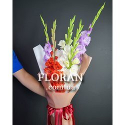 Маленький букет гладіолусів - Фото 4