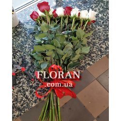 Простой букет роз - Фото 2