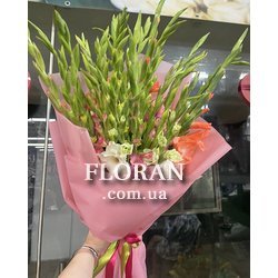 Великий букет гладіолусів - Фото 1