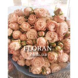 Бомбастик троянда в букеті - Фото 2