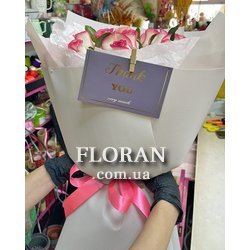 Букет з 25 троянд - Фото 3