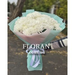 Букет з 9 кущових хризантем - Фото 2