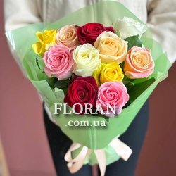 Квіти 11 троянд - Фото 6