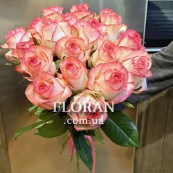 Букет роз 19 штук - Фото 4