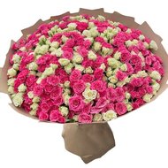 101 кустовая роза