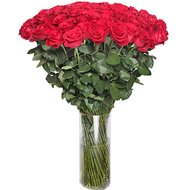 101 роза 100 см