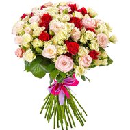 35 кустовых роз