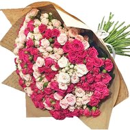 Большой букет маленьких цветов