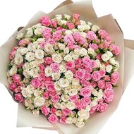 Букет из маленьких розочек