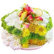 Квіти тортик