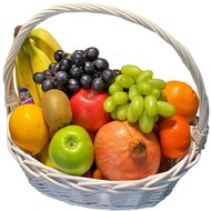 Кошик із фруктами у подарунок