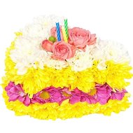 Шматочок тортика з квітів