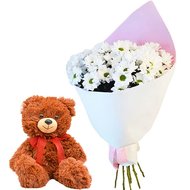 М'які іграшки з квітами