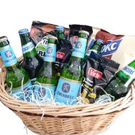 Пивний кошик у подарунок чоловікові