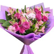 Author's bouquet of flowers