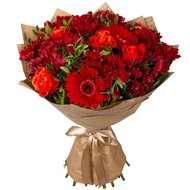 Бордовый букет