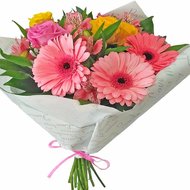 Bouquet of flowers for wife