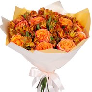 Букет помаранчевого кольору