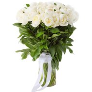 Букет квітів півонії