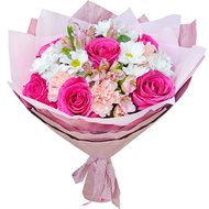 Букет троянд квіти з Днем народження