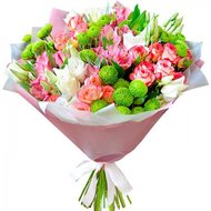 Букет цветов с праздником