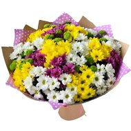 Букет хризантем подарувати