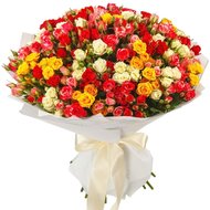 Букет из спрей роз