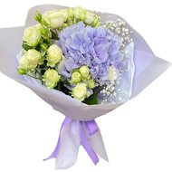 Bouquet for the birth of a son