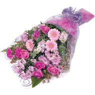 Цветы в целлофане