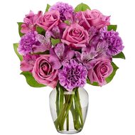 Beautiful purple bouquet