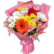 Unusual bouquet as a gift