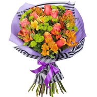 Осенняя цветочная композиция