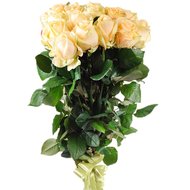 Розы персикового цвета