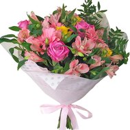 Женский букет цветов