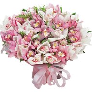 Великий букет із орхідей