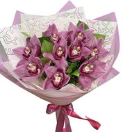 Букет з екзотичними квітами