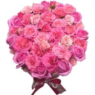 Квіткова композиція з троянд