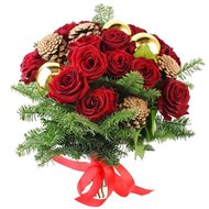 Класичний новорічний букет