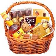 Кошик для чоловіка з віскі