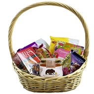 Кошик з чаєм і медом