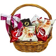 Кошик з круасанами