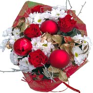 Невеликий новорічний букет