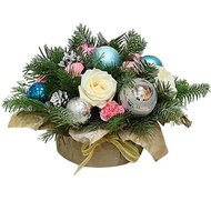 Новорічний подарунок композиція