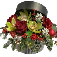 Подарочная композиция на Новый год